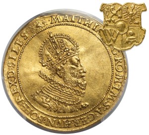 Śląsk, Maciej II, Dwudukat 1617, Wrocław - sukcesyjny