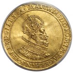 Slesia, Maciej II, doppio ducato 1617, Breslavia - di successione