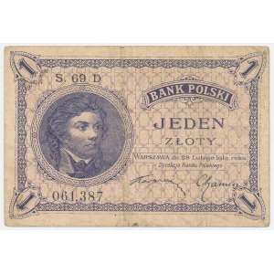 1 zloty, 1919 - S.69 D