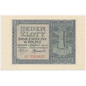 1 zloty, 1941 - AF