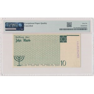Getto w Łodzi, 10 marek 1940 - ENTWERTET - No 000393