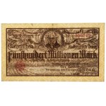 Gdańsk, 500 million marks, 1923 – cream-colored print