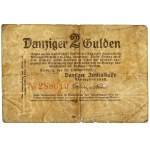 Danzica, 2 gulden del 1923 - BM - ottobre
