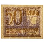 Gdańsk, 50 pfennigs, 1919 – purple