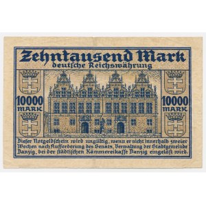 Gdańsk, 10,000 marks, 1923
