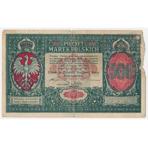 500 mkp 1919 Administration