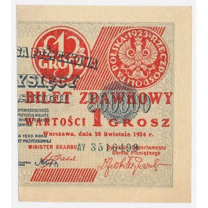 1 grosz 1924 - metà destra - AY