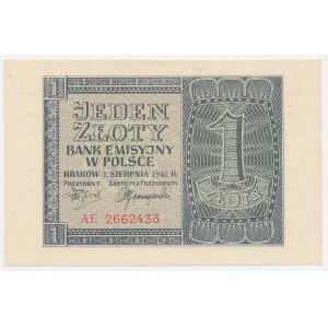 1 zloty, 1941 - AE