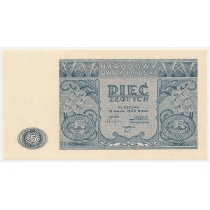 5 zlotych, 1946