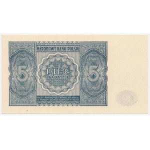 5 zlotych, 1946
