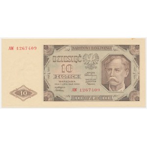 10 zlotych, 1948 - AW