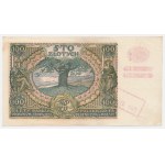 100 zlotych, 1934, with an ORIGINAL reprint of GG