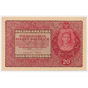 20 mkp 1919 Sierpień - II Serja H - RZADKA