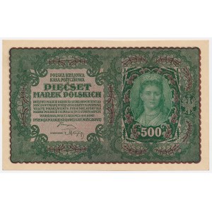 500 mkp 1919 Sierpień - II Serja AJ