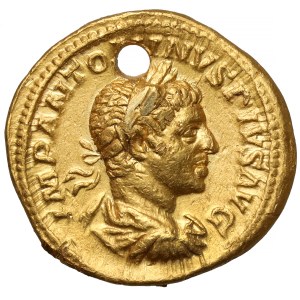 Elagabal (218–222 n. l.) Aureus, Řím – vzácný