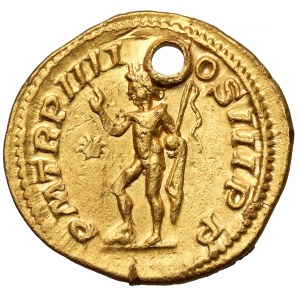 Elagabal (218–222 n. l.) Aureus, Řím – vzácný