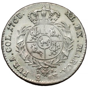Poniatowski, dvojzlotovka z roku 1768 FS