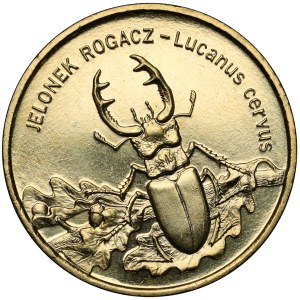 2 zlote, 1997, Stag Fawn