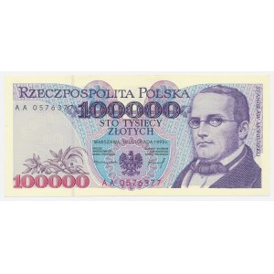 100 000 PLN 1993 – AA