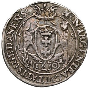 Jan II Kazimierz, Talar Gdańsk 1650 GR - rzadkie popiersie