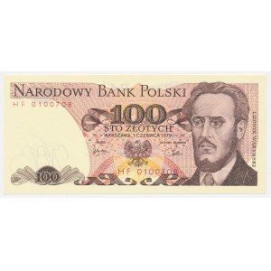 100 zł, 1979 - HF