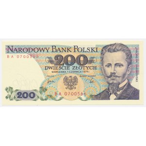 200 zł, 1979 - BA