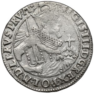 Sigismund III Vasa, Ort, Bydgoszcz, 1624 – Sas in the open