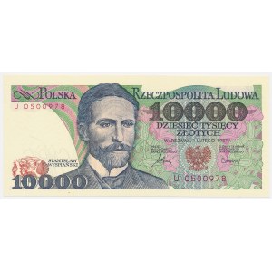 10.000 Złoty 1987 – U