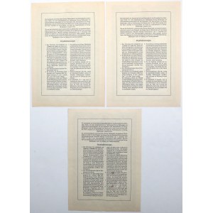 Gdańsk, Landesbank und Girozentrale... Pfandbrief, 500 rmk 1941 (3 pieces)