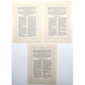 Gdańsk, Landesbank und Girozentrale... Pfandbrief, 200 rmk 1941 (3szt)