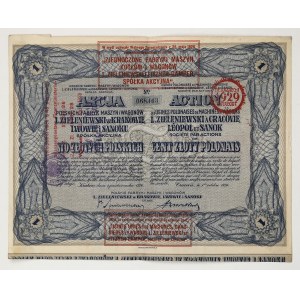 L. Zieleniewski in Kraków, Lviv, and Sanok, 100 zł, 1926