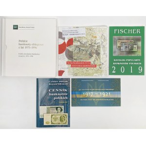 Leere Mappen und Banknotenliteratur – Set (5 Stück)