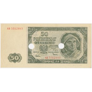 HISTORICAL COUNTERFEIT - 50 złotych, 1948