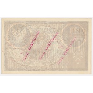 1.000 mkp 1919 Maj - wycofane z obiegu