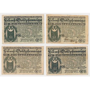 Wrocław (Breslau), May 5, 1923 – set (4 pieces)