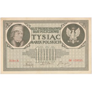 1 000 mkp 1919 máj – III. séria B
