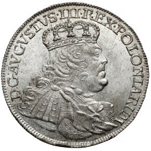 August III of Saxony, Leipzig Mint, 1754 CE—in the bulldog style—rare