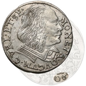 Kurlandia, Wilhelm Kettler, Trojak Mitawa 1606 - rzadkość