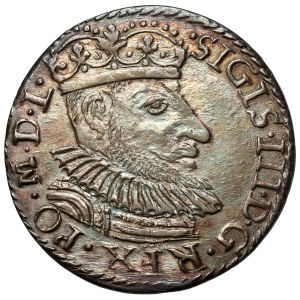 Zygmunt III. Vasa, trojka z Olkusza z roku 1592 – z WALCA