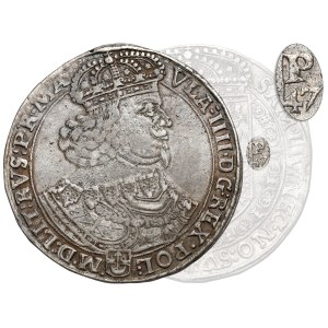 Władysław IV Waza, Talar Kraków 1647 GP - ostatni - B.RZADKI
