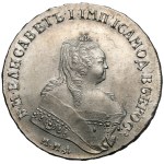 Russia, Elizabeth, 1746 MMD ruble, Moscow—beautiful
