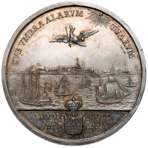 Nemecko, Emden, medaila k 200. výročiu založenia Kolegia štyridsiatich z roku 1789