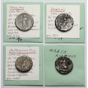 Roman Empire, Alexandria, Tetradrachms - Set (4 pieces)