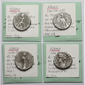 Cesarstwo Rzymskie, Aleksandria, Tetradrachmy - zestaw (4szt)