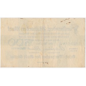Szczecin (Stettin), 500 mld marek 1923