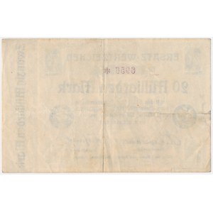 Szczecin (Stettin), 20 billion marks, 1923