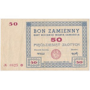 Zamość, 50 Złoty, 1944