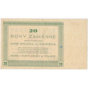 Zamość, 20 Złoty, 1944