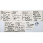Grèce, pièces en bronze - lot (7 pièces)