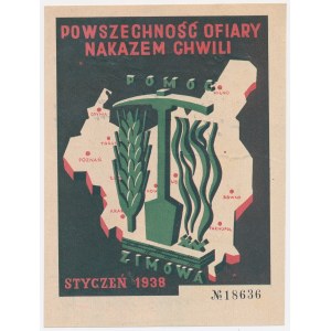 Cegiełka, Winter Aid, January 1938